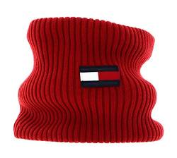 Tommy Hilfiger TH Essentials Fleece Big Flag Snood S/M Rouge von Tommy Hilfiger