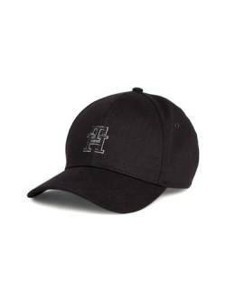 Tommy Hilfiger TH Flag Heavy Twill 6 Panel Cap Black von Tommy Hilfiger