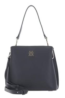 Tommy Hilfiger TH Timeless Bucket Bag Grey Line von Tommy Hilfiger