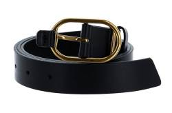 Tommy Hilfiger TJW Luxe Oval Buckle Belt W80 Black von Tommy Hilfiger