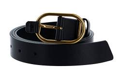 Tommy Hilfiger TJW Luxe Oval Buckle Belt W85 Black von Tommy Hilfiger