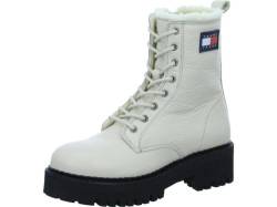 Tommy Hilfiger TJW URBAN BOOT TUMBLED LTR WL Schuhe Damen, Bleached Stone, 40 EU von Tommy Hilfiger