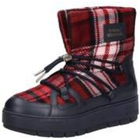 Tommy Hilfiger Tartan Snowboot Damen blau von Tommy Hilfiger