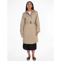 Tommy Hilfiger Trenchcoat COTTON SB BELTED COAT mit geknöpften Schulterträgern von Tommy Hilfiger