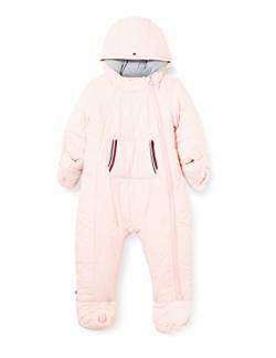 Tommy Hilfiger Unisex BABY SKISUIT Schneeanzug, Zartrosa, 6 Monate von Tommy Hilfiger