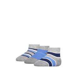 Tommy Hilfiger Unisex-Baby Newborn Stripe Gift Box Classic Sock, Blue Combo, 11/14 von Tommy Hilfiger