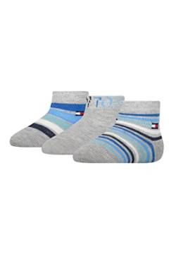 Tommy Hilfiger Unisex Baby Sock Giftbox Classic Sock, grey melange, 19-22 von Tommy Hilfiger