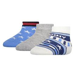 Tommy Hilfiger Unisex-Baby Stars and Stripes Gift Box Classic Sock, Blue Combo, 19/22 von Tommy Hilfiger