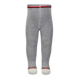 Tommy Hilfiger Unisex Baby Tights, Off White, 62/68 von Tommy Hilfiger