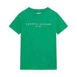 Tommy Hilfiger Unisex Kinder U Essential Tee S/S KS0KS00397 Kurzarm T-Shirts, Grün (Olympic Green), 14 Jahre von Tommy Hilfiger