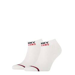 Tommy Hilfiger Unisex Quarter, White, 39/42 (2er Pack) von Tommy Hilfiger