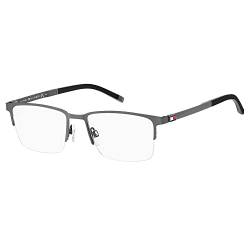 Tommy Hilfiger Unisex Th 1917 Sunglasses, Matte Ruthenium Black, 54 von Tommy Hilfiger