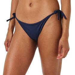 Tommy Jeans Damen Bikinihose Seitliche Schnürung Sport, Blau (Twilight Navy/ Twilight Navy), XS von Tommy Hilfiger