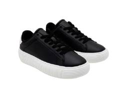 Tommy Jeans Damen Cupsole Sneaker Schuhe, Schwarz (Black), 40 von Tommy Hilfiger