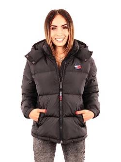 Tommy Jeans Damen Daunenjacke Alaska Puffer Winter, Schwarz (Black), M von Tommy Hilfiger