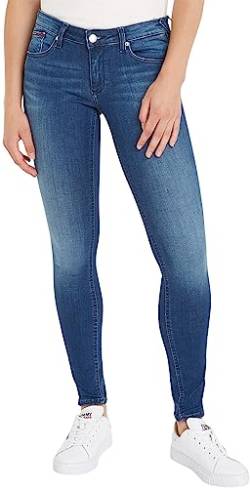 Tommy Jeans Damen Jeans Sophie Stretch, Blau (New Niceville Mid Blue Stretch), 26W / 28L von Tommy Hilfiger