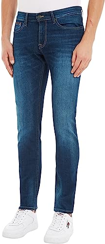 Tommy Jeans Herren Jeans Scanton Slim Stretch, Blau (Aspen Dark Blue Stretch), 30W / 32L von Tommy Hilfiger