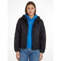 Tommy Jeans Curve Steppjacke TJW QUILTED TAPE HOOD PUFFER EXT mit Logostickerei von Tommy Jeans Curve