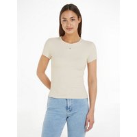 Tommy Jeans Curve T-Shirt Slim Essential Rib Große Größen von Tommy Jeans Curve