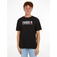 Tommy Jeans Plus T-Shirt TJM REG TOMMY DNA FLAG TEE EXT Große Größen mit Logoprägung von Tommy Jeans Plus