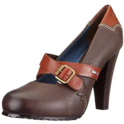 Hilfiger Denim FW5BS01945 JESSIE PLATFORM 3 A, Damen Pumps, Braun (BROWN 216), EU 40 von Tommy Jeans