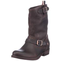 Hilfiger Denim FW5FB01436 HUDSON 2, Damen Stiefel, Braun (DARK BROWN 201), EU 41 von Tommy Jeans