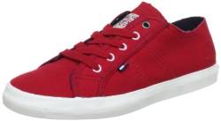 Hilfiger Denim Varick 2C EN56815369, Damen Sneaker, Rot (Ribbon RED 609), EU 37 von Tommy Jeans