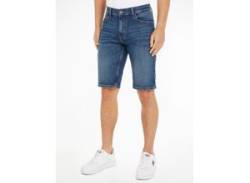 Jeansshorts TOMMY JEANS "RYAN SHORT" Gr. 34, N-Gr, blau (dark demin) Herren Jeans Shorts von Tommy Jeans