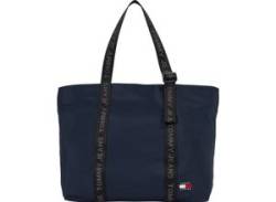 Shopper TOMMY JEANS "TJW ESSENTIAL DAILY TOTE" Gr. B/H/T: 49 cm x 35 cm x 22 cm, blau (dark night navy) Damen Taschen Handtaschen von Tommy Jeans