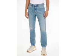 Slim-fit-Jeans TOMMY JEANS "AUSTIN SLIM" Gr. 31, Länge 30, blau (light denim) Herren Jeans Slim Fit im 5-Pocket-Style von Tommy Jeans
