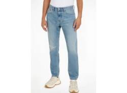 Slim-fit-Jeans TOMMY JEANS "AUSTIN SLIM" Gr. 33, Länge 32, blau (light denim) Herren Jeans Slim Fit von Tommy Jeans