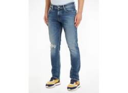 Slim-fit-Jeans TOMMY JEANS "SCANTON SLIM" Gr. 31, Länge 32, blau (denim medium1) Herren Jeans Slim Fit von Tommy Jeans