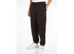 Sweatpants TOMMY JEANS PLUS "TJM RLX NEW CLASSICS JOG EXT" Gr. XXXL, N-Gr, schwarz (black) Herren Hosen von Tommy Jeans
