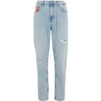 TOMMY Jeans Jeanshose, Baumwolle, Label, für Herren, blau, 32/30 von Tommy Jeans