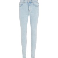 TOMMY Jeans Jeanshose "Nora", Skinny Fit, High-Waist, für Damen, blau, 28/30 von Tommy Jeans