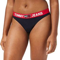 Tommy Hilfiger Damen String Tanga, Blau (Desert Sky), S von Tommy Jeans