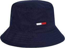 Tommy Hilfiger Herren Fischerhut TJM Flag Bucket Hat , Blau (Twilight Navy), Einheitsgröße von Tommy Jeans