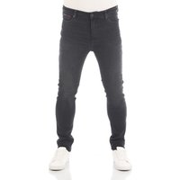 Tommy Hilfiger Herren Jeans Simon - Skinny Fit - Schwarz - Dynamic Jacob Black von Tommy Jeans