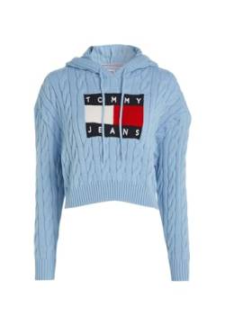 Tommy Jeans Center Flag Cable Hoodie M von Tommy Jeans