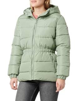 Tommy Jeans Damen DW0DW12058 Wattierte Jacken, Dusty Sage, Grün, XXS von Tommy Jeans