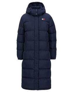 Tommy Jeans Damen Daunenmantel ALASKA LONG PUFFER marine (52) M von Tommy Jeans