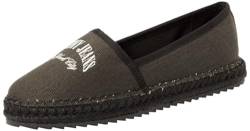 Tommy Jeans Damen Espadrilles Stoffschuhe, Schwarz (Black), 37 von Tommy Jeans