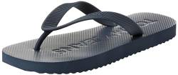 Tommy Jeans Damen Flip Flops Logo Zehentrenner, Blau (Dark Night Navy), 36 von Tommy Jeans