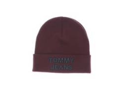 Tommy Jeans Damen Hut/Mütze, bordeaux von Tommy Jeans