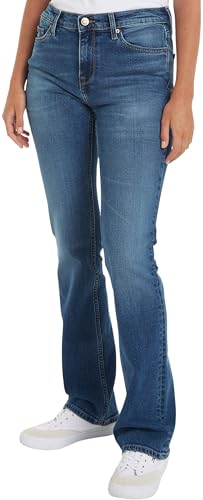 Tommy Jeans Damen Jeans Bootcut, Blau (Denim Medium), 27W/32L von Tommy Jeans