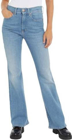 Tommy Jeans Damen Jeans Skinny Fit, Blau (Denim Light), 27W/30L von Tommy Jeans