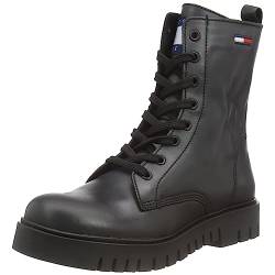 Tommy Jeans Damen LACE UP WMNS Boot EN0EN01992 Niedrige Stiefel, Schwarz, 38 EU von Tommy Jeans