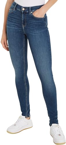 Tommy Jeans Damen Nora MD SKN BH1231 DW0DW17570 Jeanshosen, Denim, 29W / 28L von Tommy Jeans