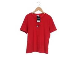 Tommy Jeans Damen T-Shirt, rot von Tommy Jeans