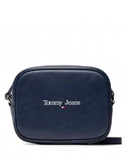 Tommy Jeans Damen TJW Essential PU Camera Bag AW0AW12546 Crossovers, Blau von Tommy Jeans